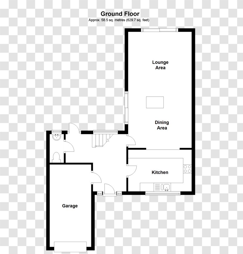 Floor Plan Paper Brand - Black And White - Design Transparent PNG