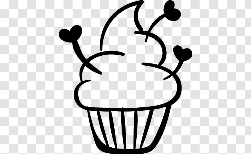 Cupcake Cream Chocolate Cake - Plant Transparent PNG