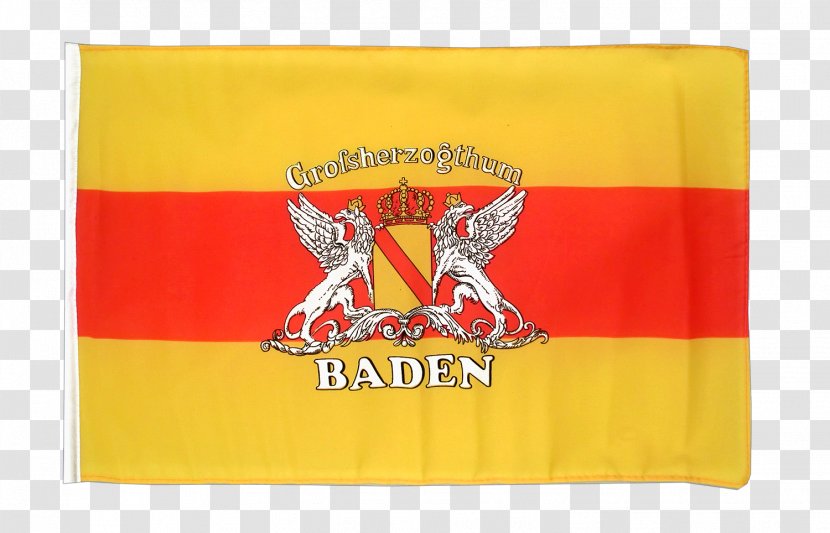 Grand Duchy Of Baden Flag Fahne - Germany Transparent PNG