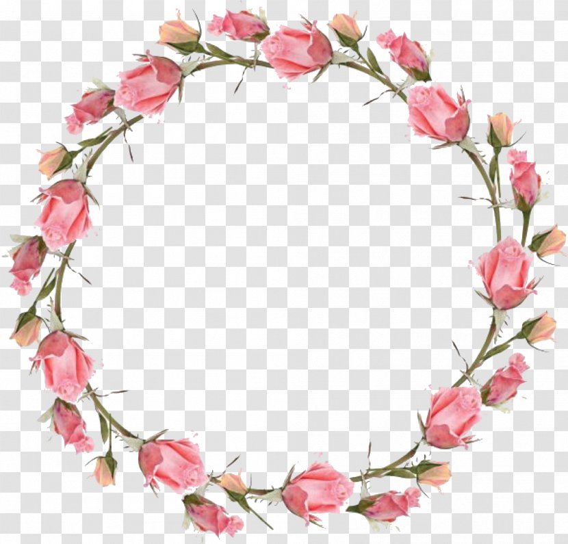Clip Art Picture Frames Image Psd - Branch - Floral Watercolour Wreath Transparent PNG