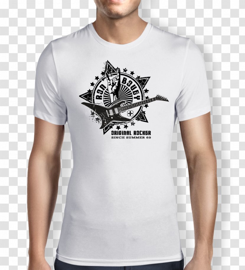 T-shirt Clothing Sizes Gorillaz Rock - White - Design Transparent PNG