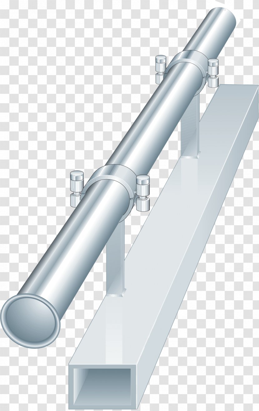 Pipe Support Piping And Plumbing Fitting Plastic Pipework - Cylinder Transparent PNG