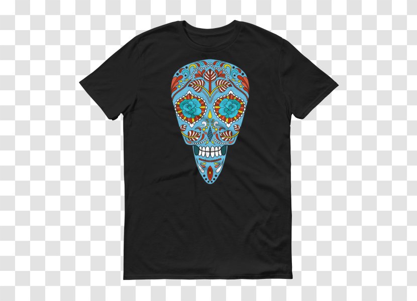 T-shirt Clothing Hoodie Sleeve - Sizes - Skull Transparent PNG