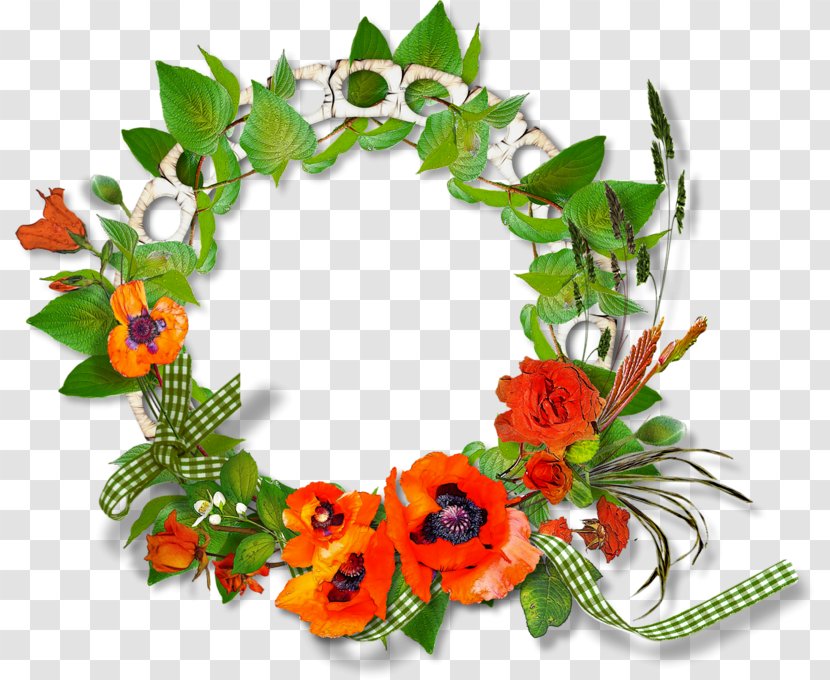 Clip Art Image Wreath - Flower Transparent PNG