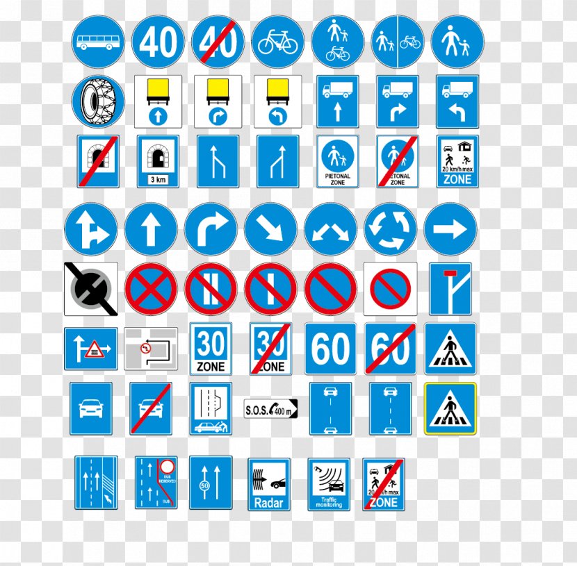 Paper Traffic Sign Road - Vexel - Signs Transparent PNG