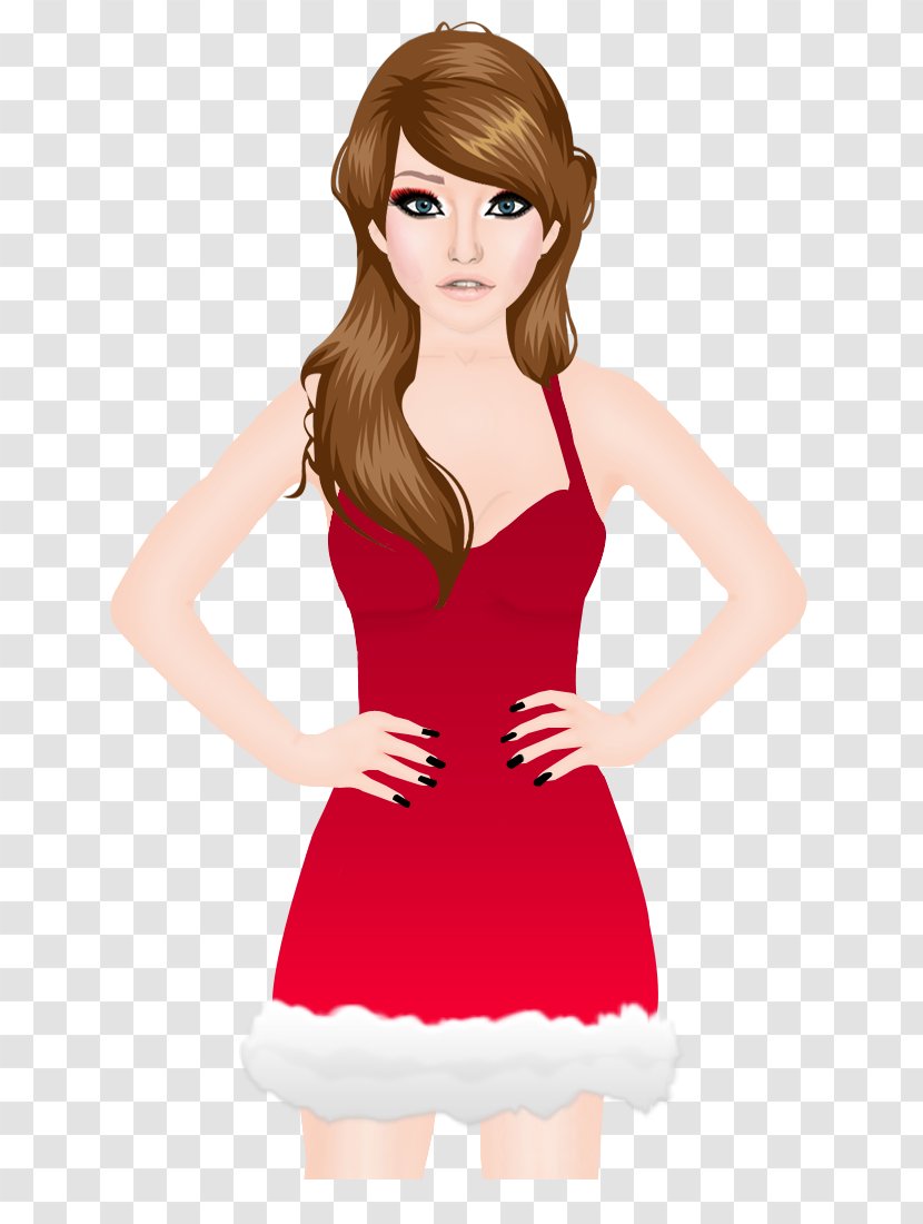 Cocktail Dress Shoulder Cartoon - Tree Transparent PNG