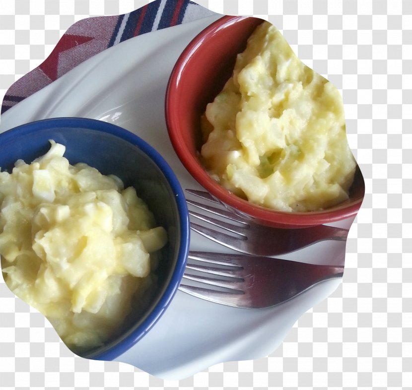 Instant Mashed Potatoes Aioli Purée Side Dish - Cuisine - Hard Boiled Eggs Transparent PNG