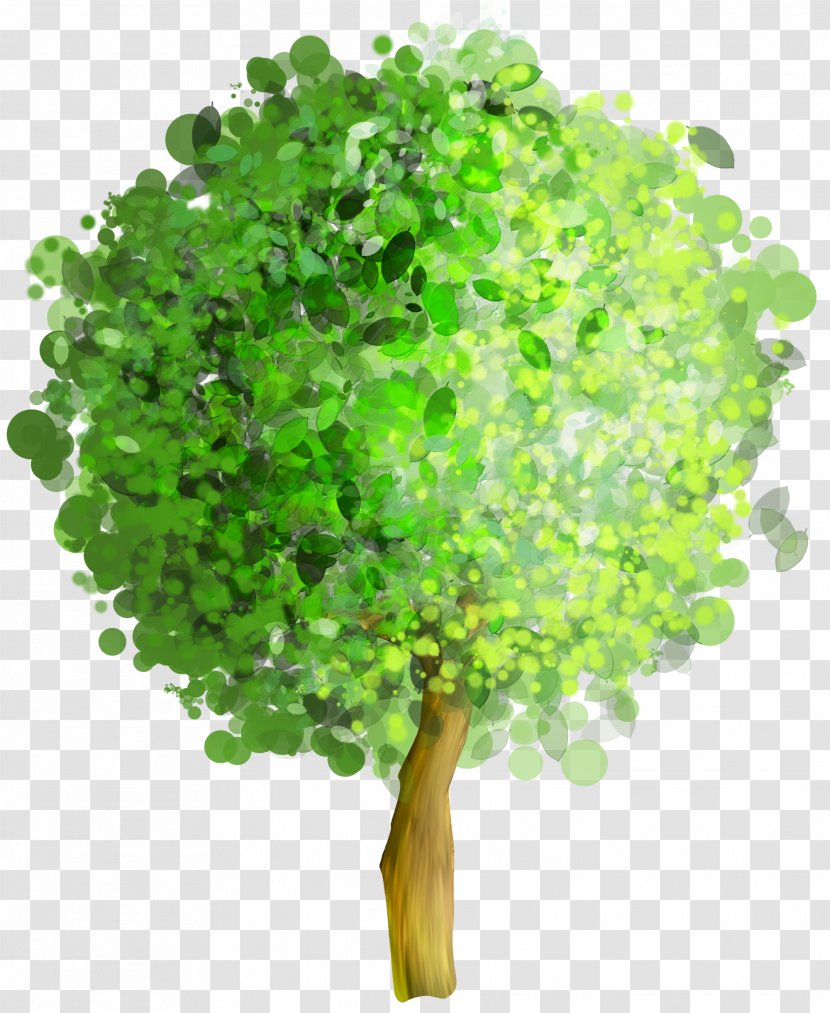 Tree Clip Art - Green Clipart Transparent PNG