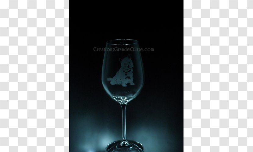Wine Glass Champagne West Highland White Terrier - Ursa Major Transparent PNG