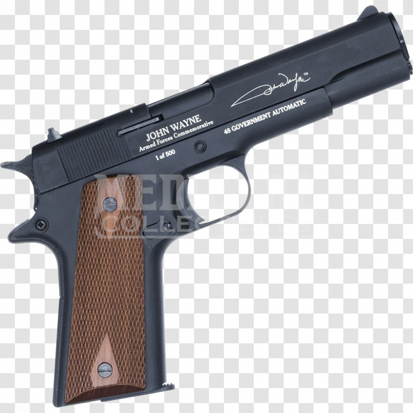 Trigger Firearm M1911 Pistol .45 ACP - Cartoon Transparent PNG