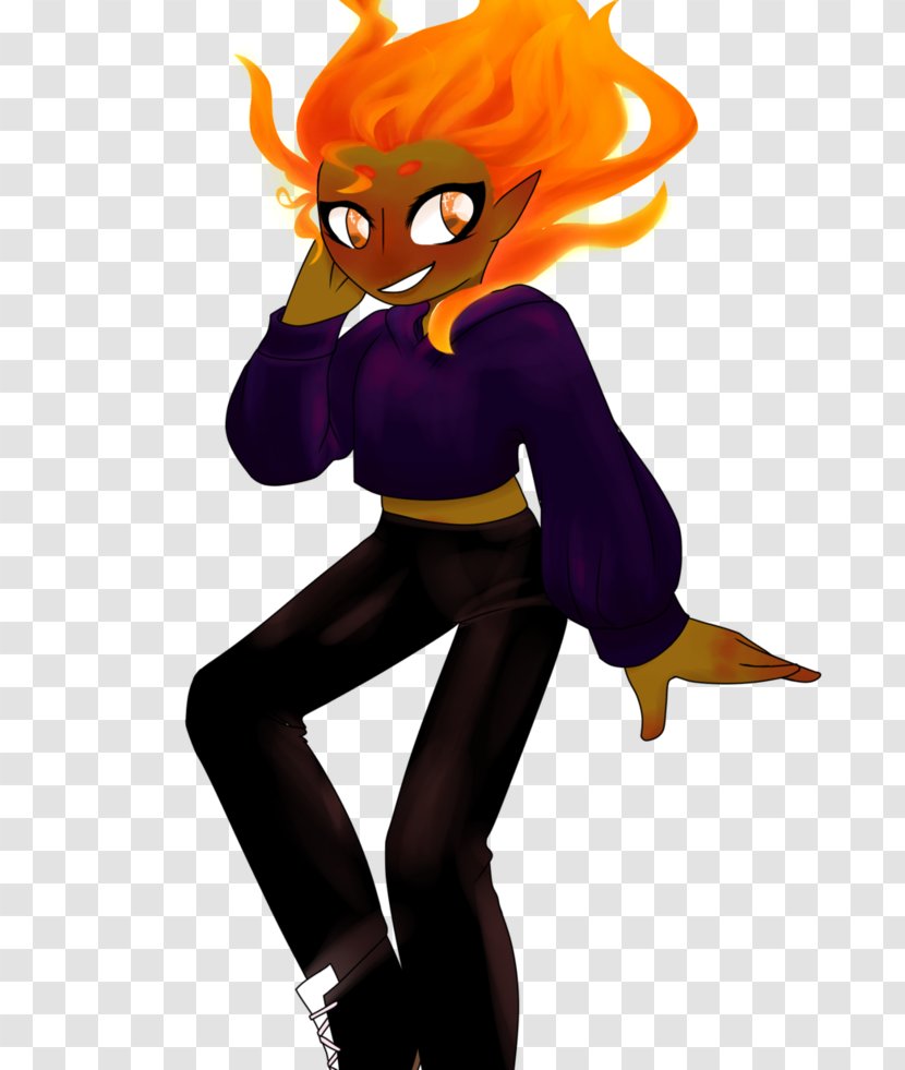 Vertebrate Cartoon Legendary Creature - Violet - Flame Element Transparent PNG