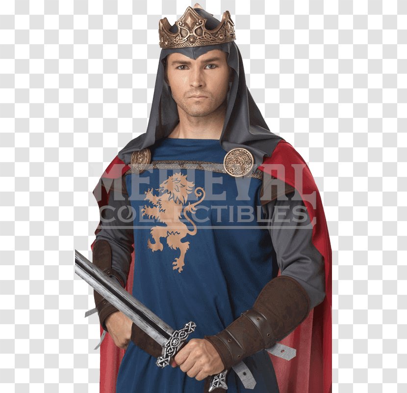 Richard I Of England Middle Ages Knight Costume King - Knights Templar Transparent PNG