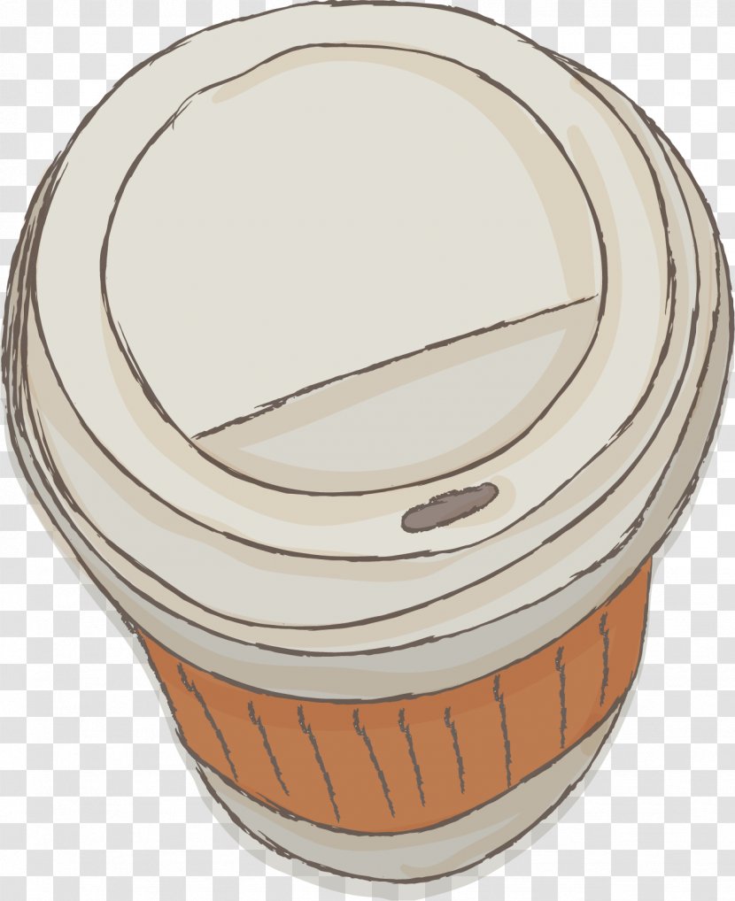 Coffee Tea Cappuccino Espresso Latte - Illustrator - Vector Transparent PNG