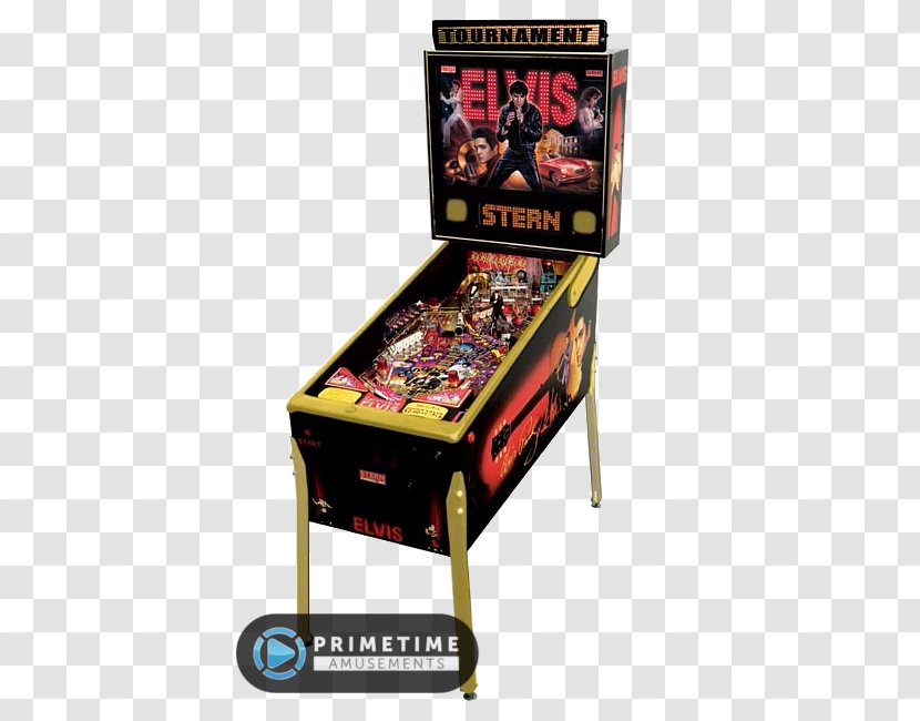 Kiss Flamin' Finger Pinball Stern Arcade Game - Video - ELVIS Transparent PNG