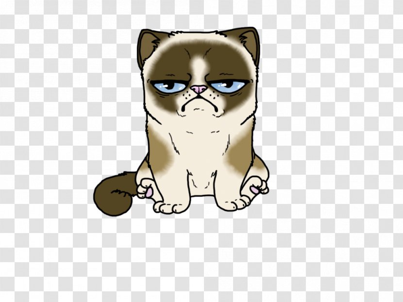 Coffee Cup Grumpy Cat Mug - Grandma Transparent PNG