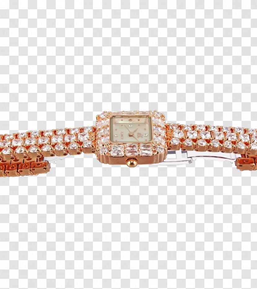 Watch Strap Bling-bling Jewelry Design - Glamor Side Transparent PNG