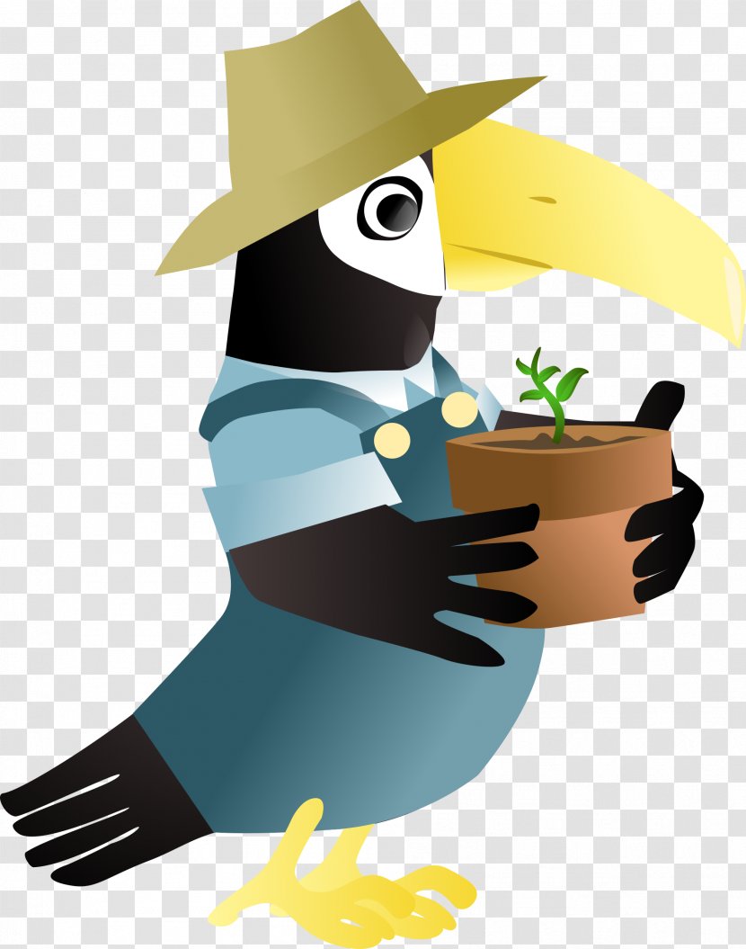 Gardening Clip Art - Garden - Toucan Transparent PNG