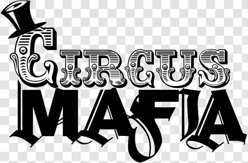 Circus Mafia Logo Gossip Grill II Gaslamp Quarter - Monochrome Photography Transparent PNG
