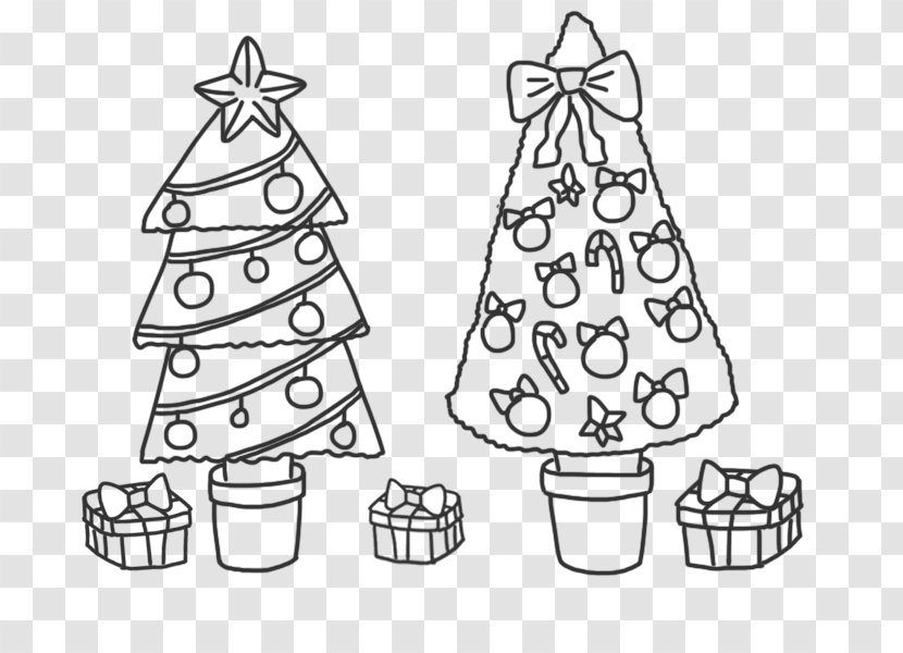 Christmas Tree Day Ornament Naver Blog Spruce - Cone - Drawing Transparent PNG