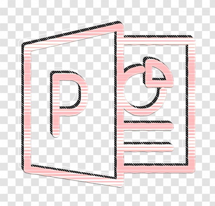 Powerpoint Icon - Presentation - Pink Meter Transparent PNG