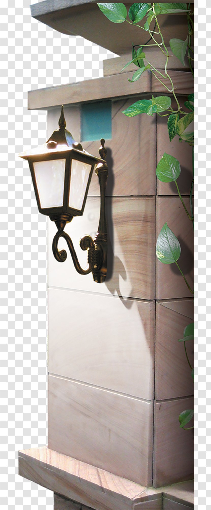 Column House Door - Shelf - Creative Doorpost Transparent PNG