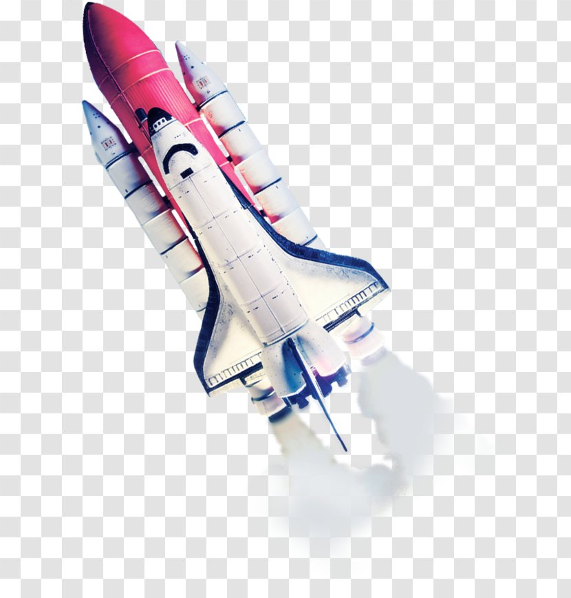 Spacecraft Rocket Icon - Silhouette - Cartoon Transparent PNG