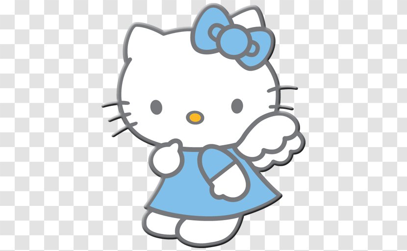Hello Kitty Sanrio Cat Image Character - Watercolor - Easy Transparent PNG