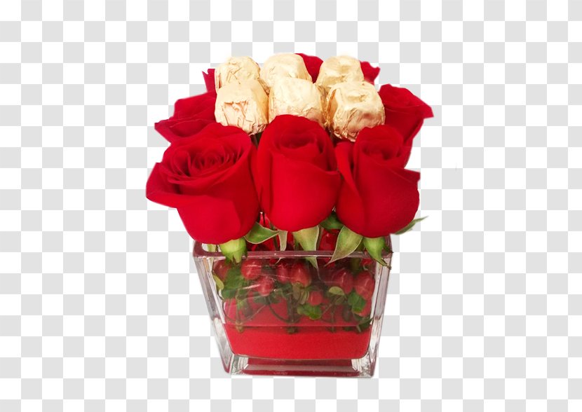 Cut Flowers Rose Flower Bouquet Floral Design - Order - Bonbones Transparent PNG