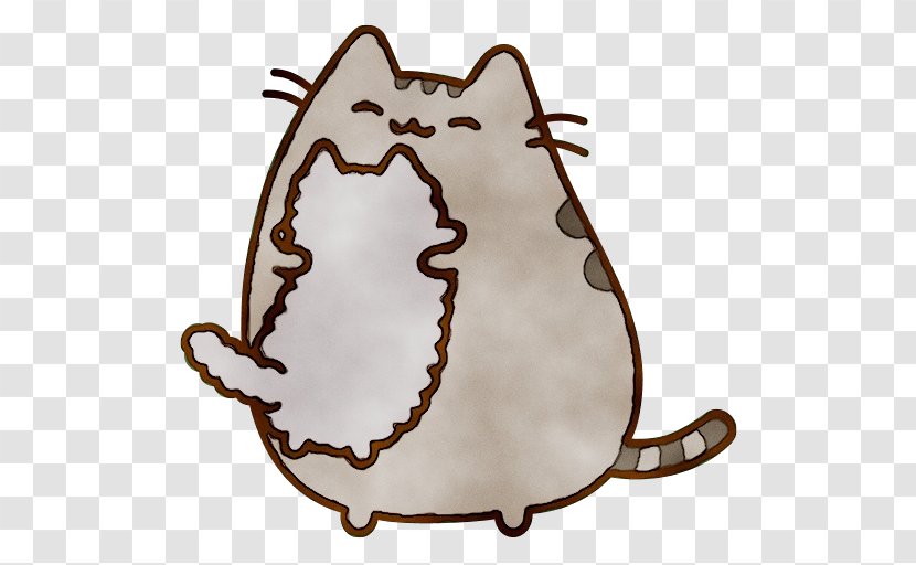 Cat Gund Pusheen Plush GIF Drawing - Brown Transparent PNG