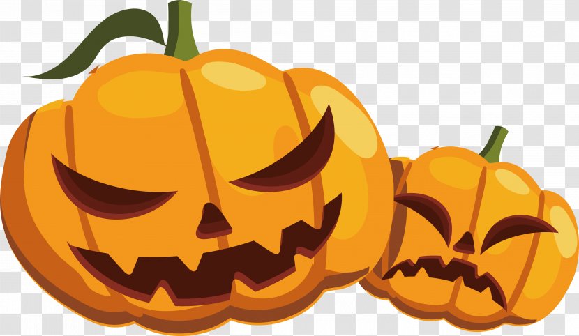 Calabaza Pumpkin Halloween - Vecteur - Monster Transparent PNG