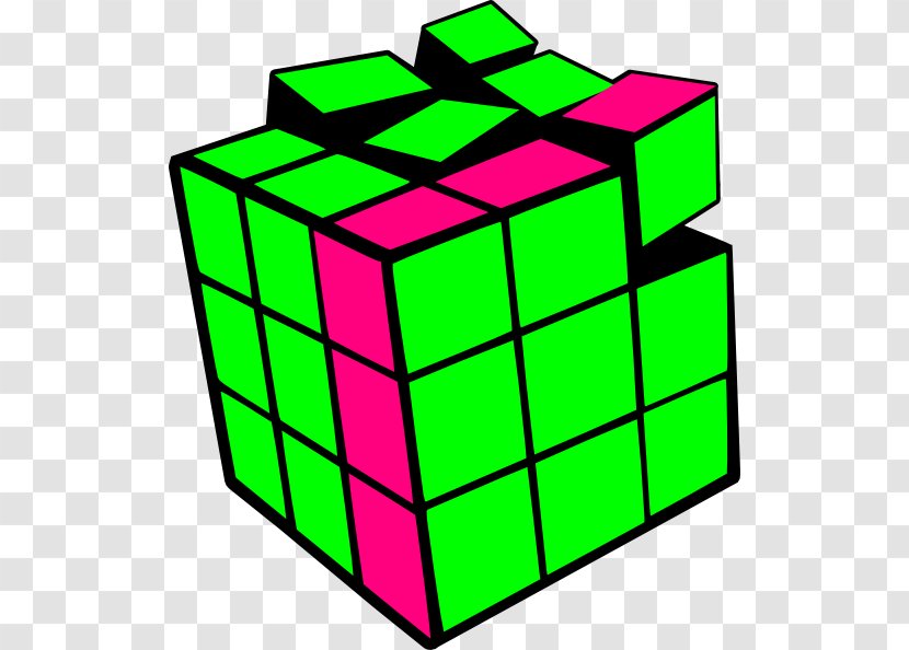 Rubik's Cube Coloring Book Drawing Game - Coloringcrew Transparent PNG