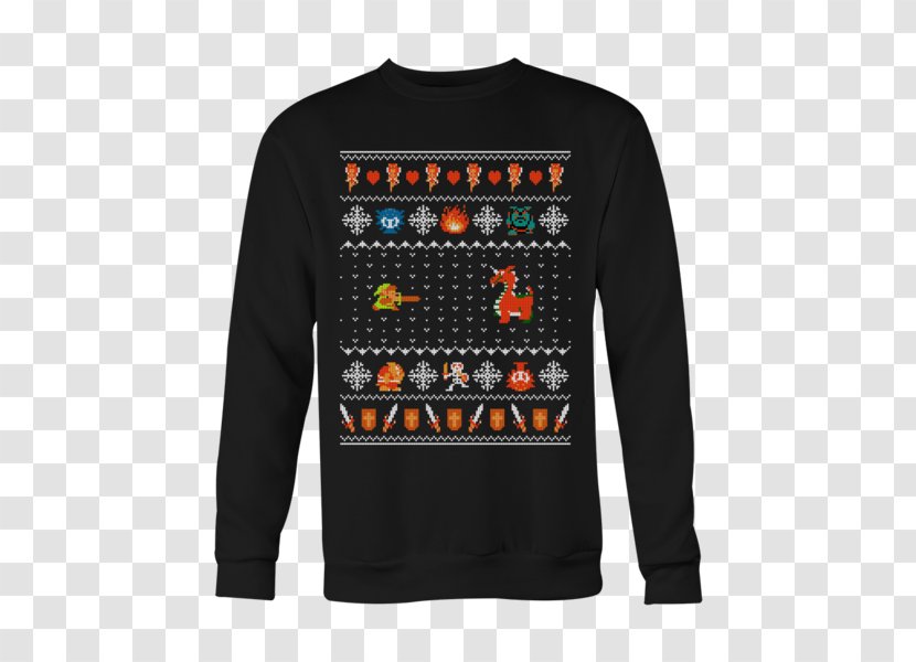 Christmas Jumper Sweater Sleeve - Cargo Transparent PNG