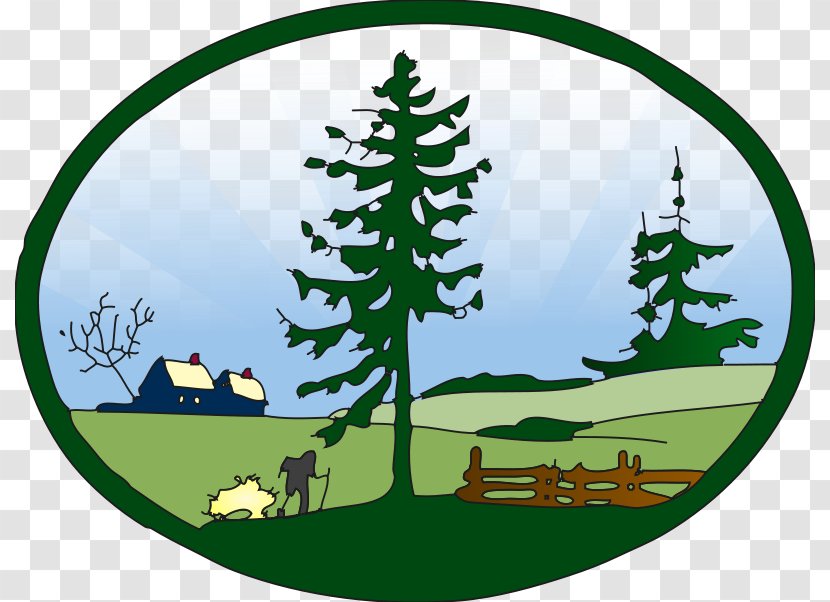 Country Clip Art - Evergreen - Free Travel Images Transparent PNG