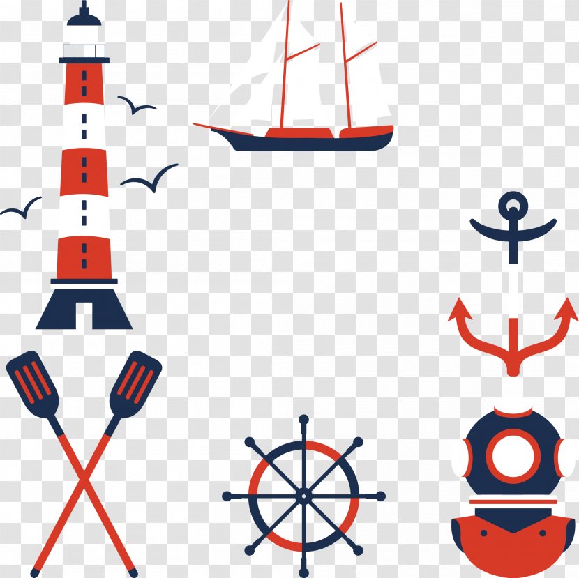 Maritime Transport Clip Art - Technology - Vector Hand-painted Boat Posters Transparent PNG