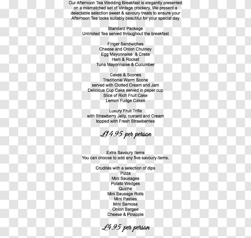 Menu Line White - Text - Luxury And Rich Person Transparent PNG