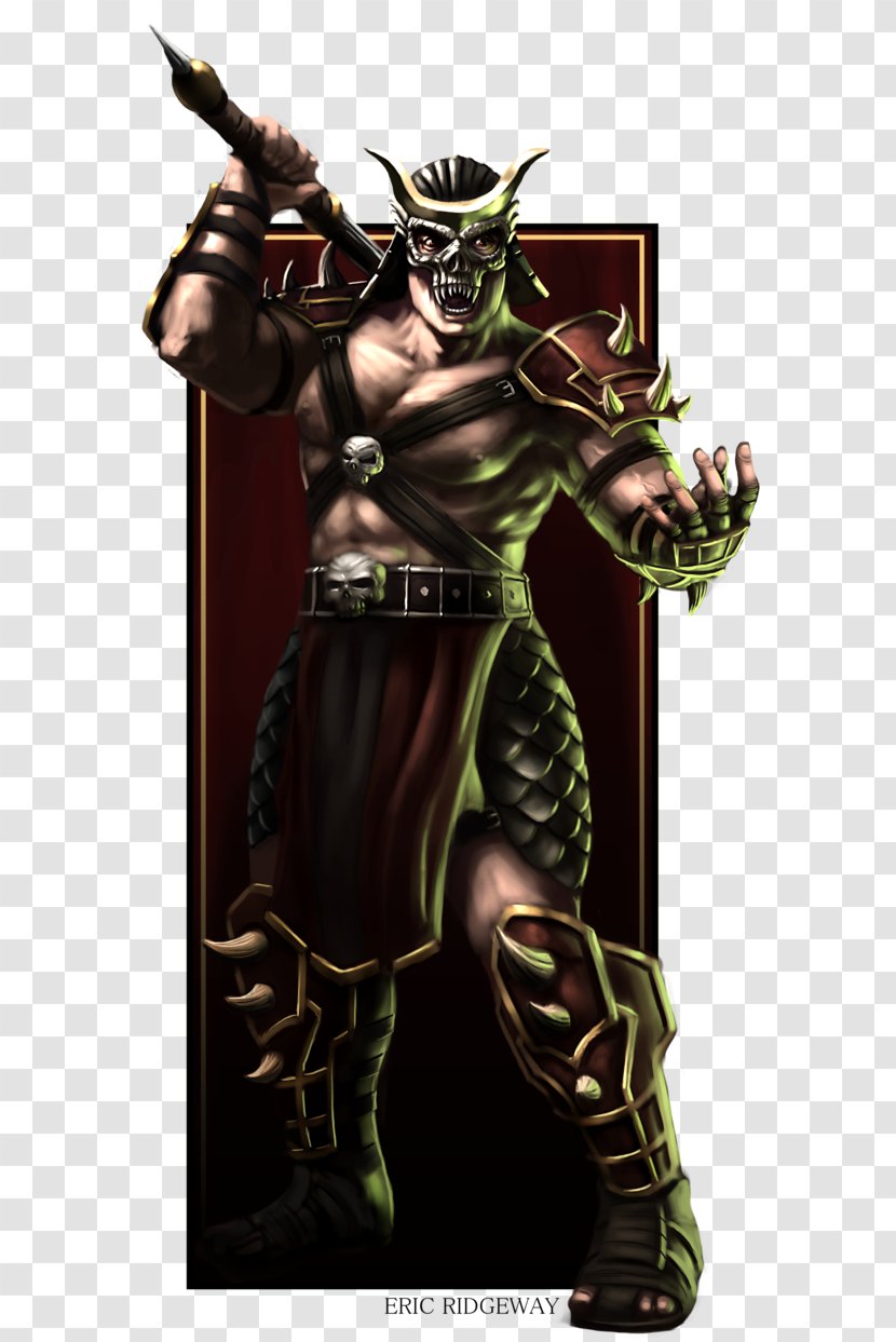 Shao Kahn Mortal Kombat II Video Game DeviantArt - Action Figure - Midway Games Transparent PNG