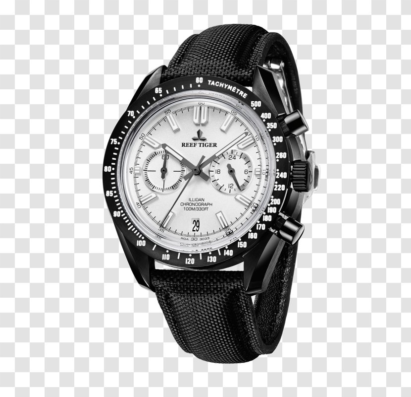 Watch Chronograph Strap Water Resistant Mark Police Transparent PNG