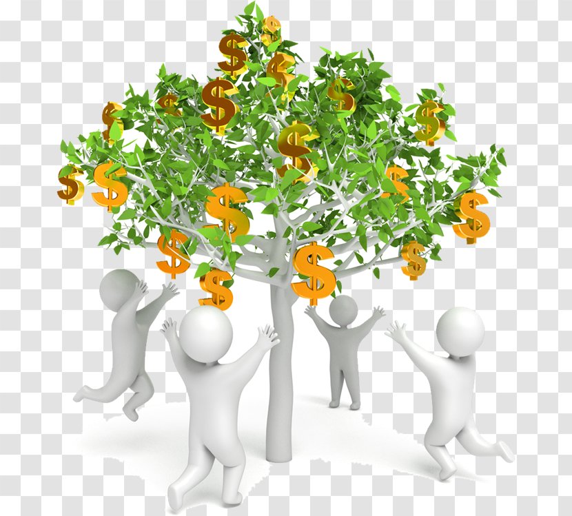 Stock Photography Money Investment Interest - Return On - Tree Transparent PNG