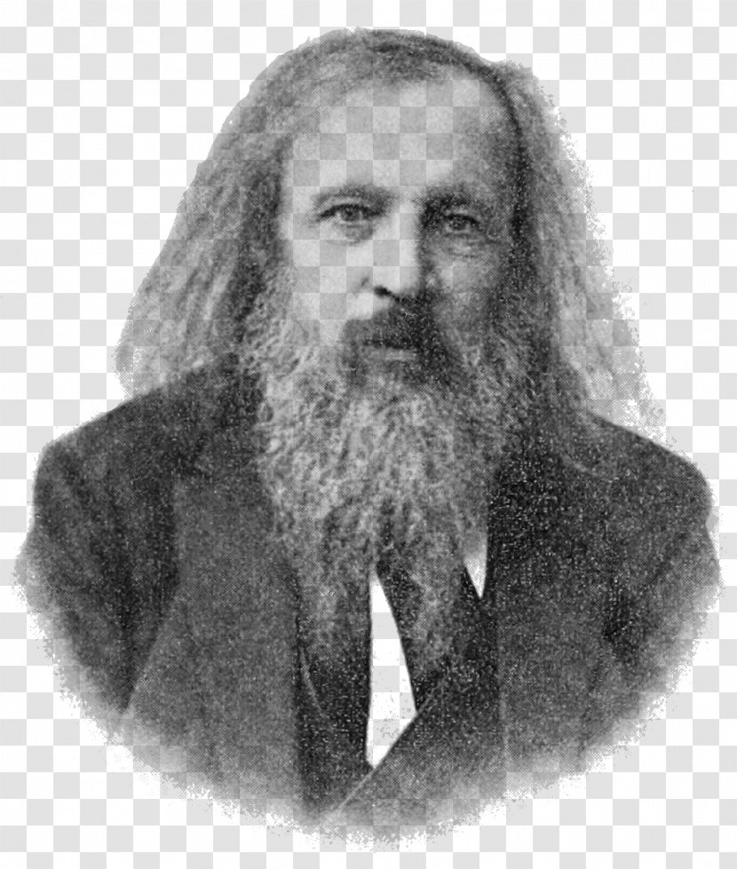 Dmitri Mendeleev Chemistry Scientist Periodic Table Mendeleev's Predicted Elements - Wikipedia Transparent PNG