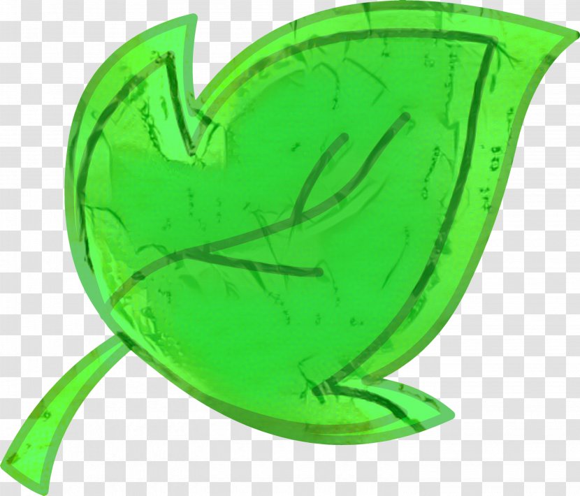 Green Leaf Background - Silhouette - Symbol Transparent PNG