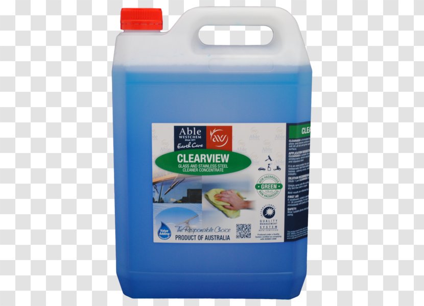 Window Chemical Substance Glass Liquid Solvent In Reactions - Detergent - GLASS CLEANER Transparent PNG