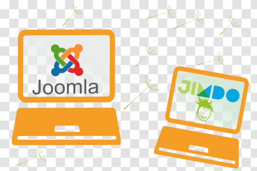 Website Web Hosting Service Joomla World Wide Content Management System - Communication - Orange Transparent PNG