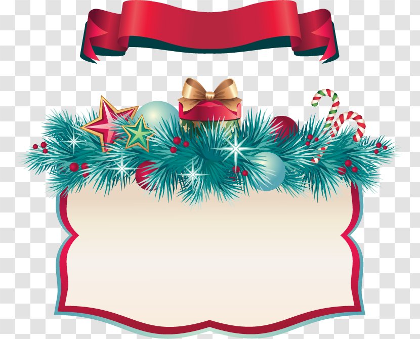 Christmas Clip Art - Decoration - Promotional Title Transparent PNG