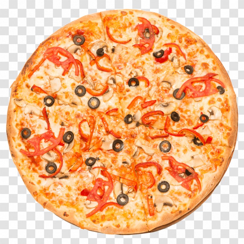 California-style Pizza Sicilian Italian Cuisine Pasta - European Food Transparent PNG