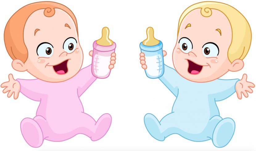 Infant Baby Bottles Cartoon Clip Art - Silhouette Transparent PNG