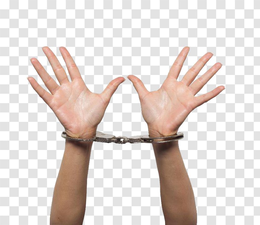 Handcuffs Arrest Royalty-free Stock Photography Clip Art - Royalty Free Transparent PNG