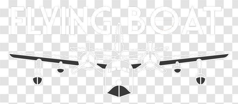 Aerospace Engineering White - Black And - Flying Boat Transparent PNG