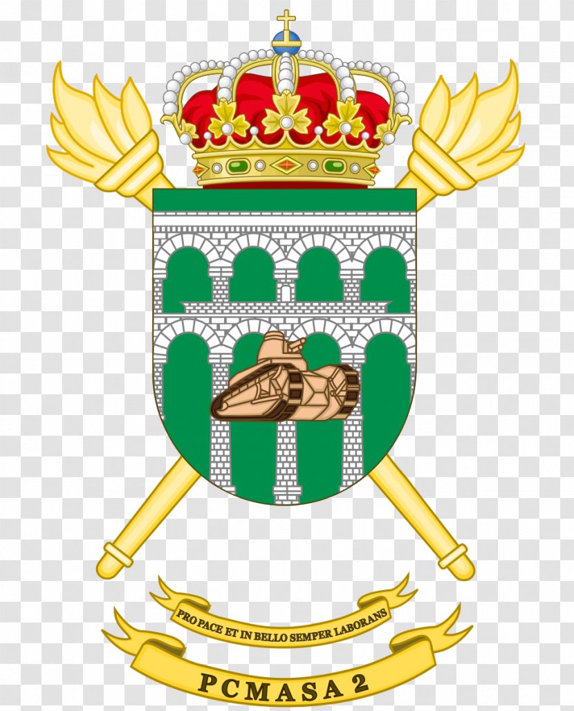 Structure Of The Spanish Army Coat Arms Military Regiment - Badge Transparent PNG