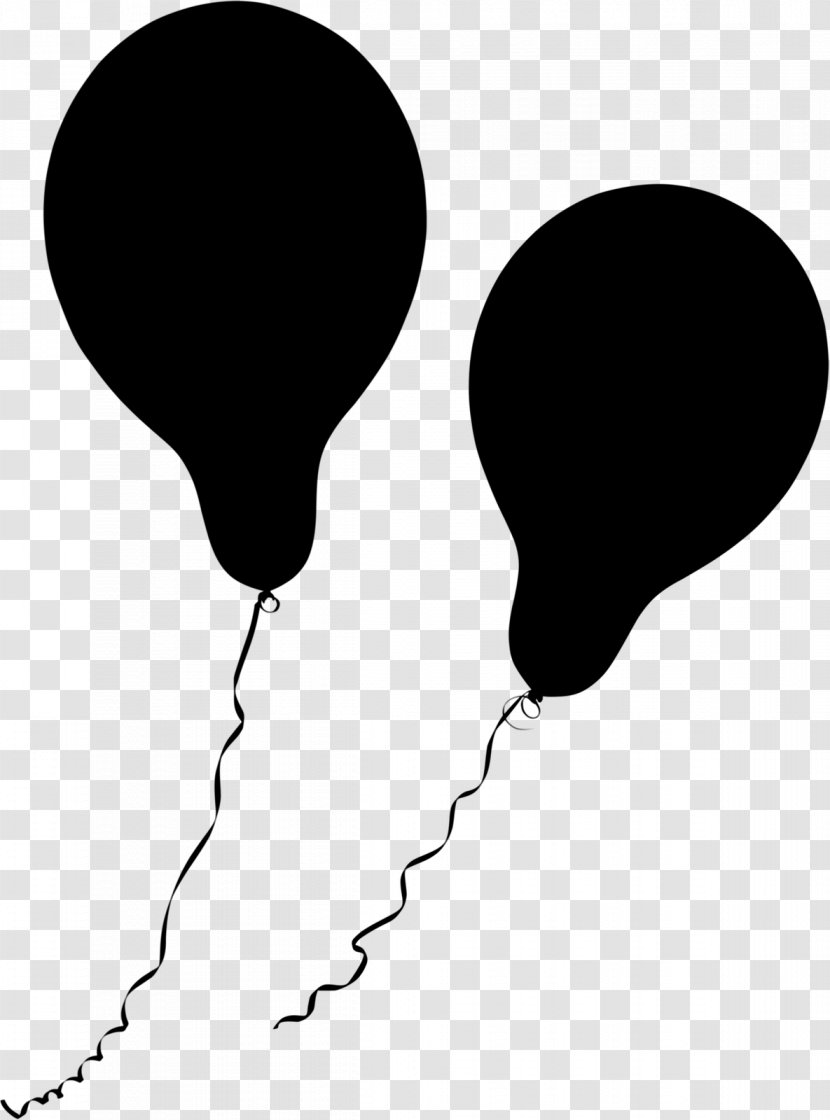 Line Point Balloon Clip Art Black M Transparent PNG