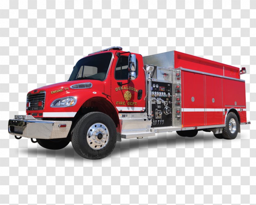 Fire Engine Car Lignite Oskaloosa Portal Service Co - Pump Transparent PNG